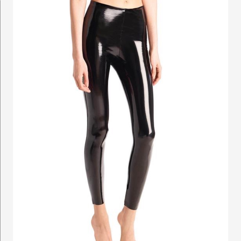 GentlyUsed Black Commando Patent FauxLeather Pants